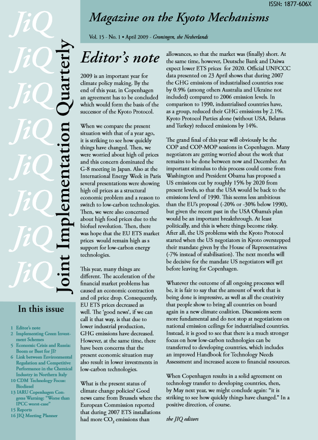 JIQ Magazine April 2009